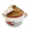 Contenitore in ceramica con peperoncino a scaglie